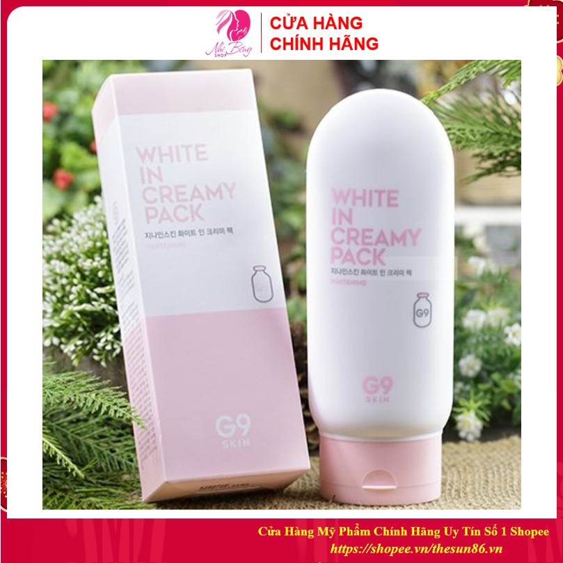 Kem dưỡng thể - Kem dưỡng ẩm dưỡng trắng da body toàn thân G9 Hàn Quốc 200ml